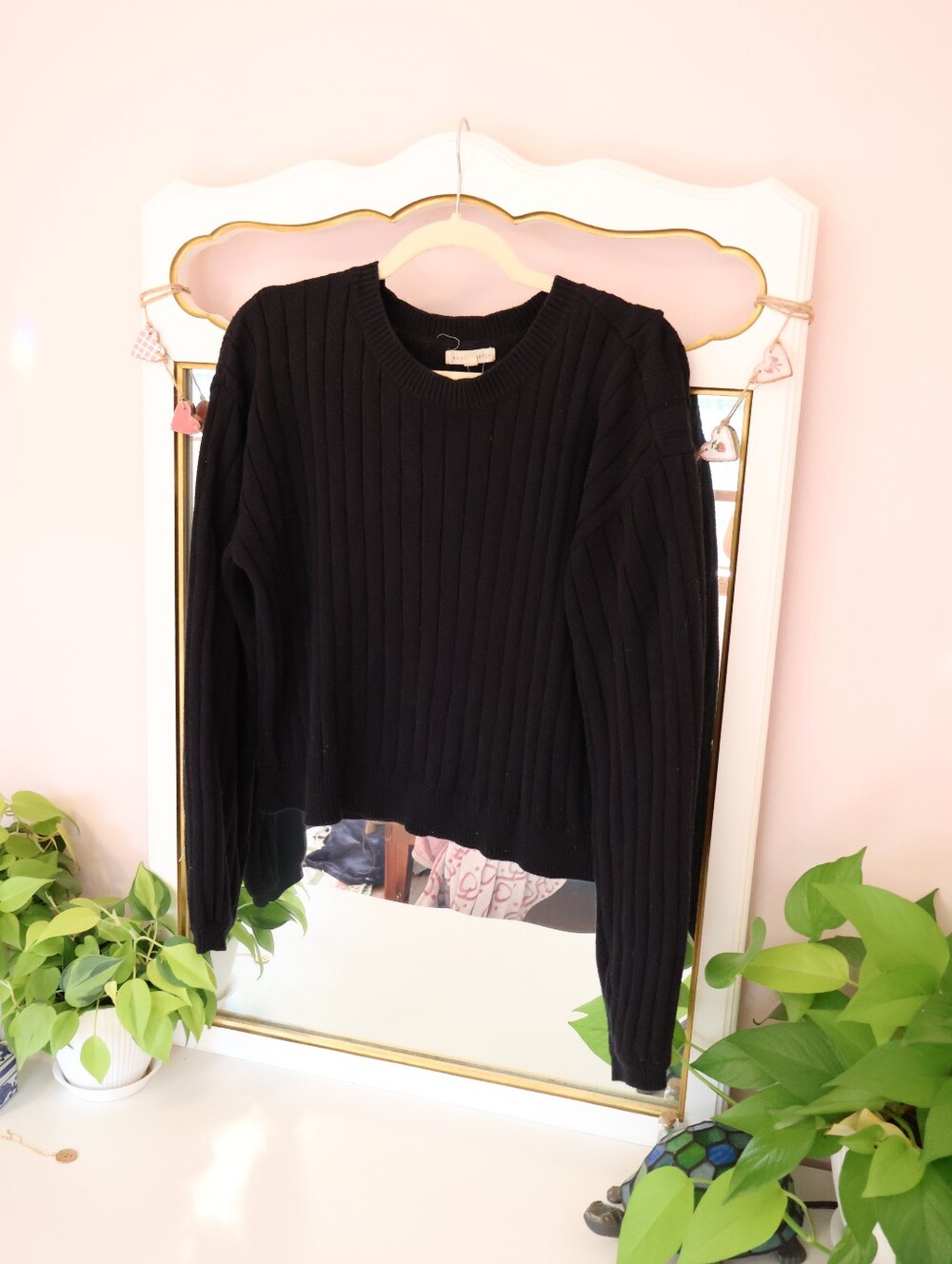 Black Knit Sweater